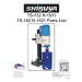 Shibuya TS-132 & TS-162 Manual & Parts List